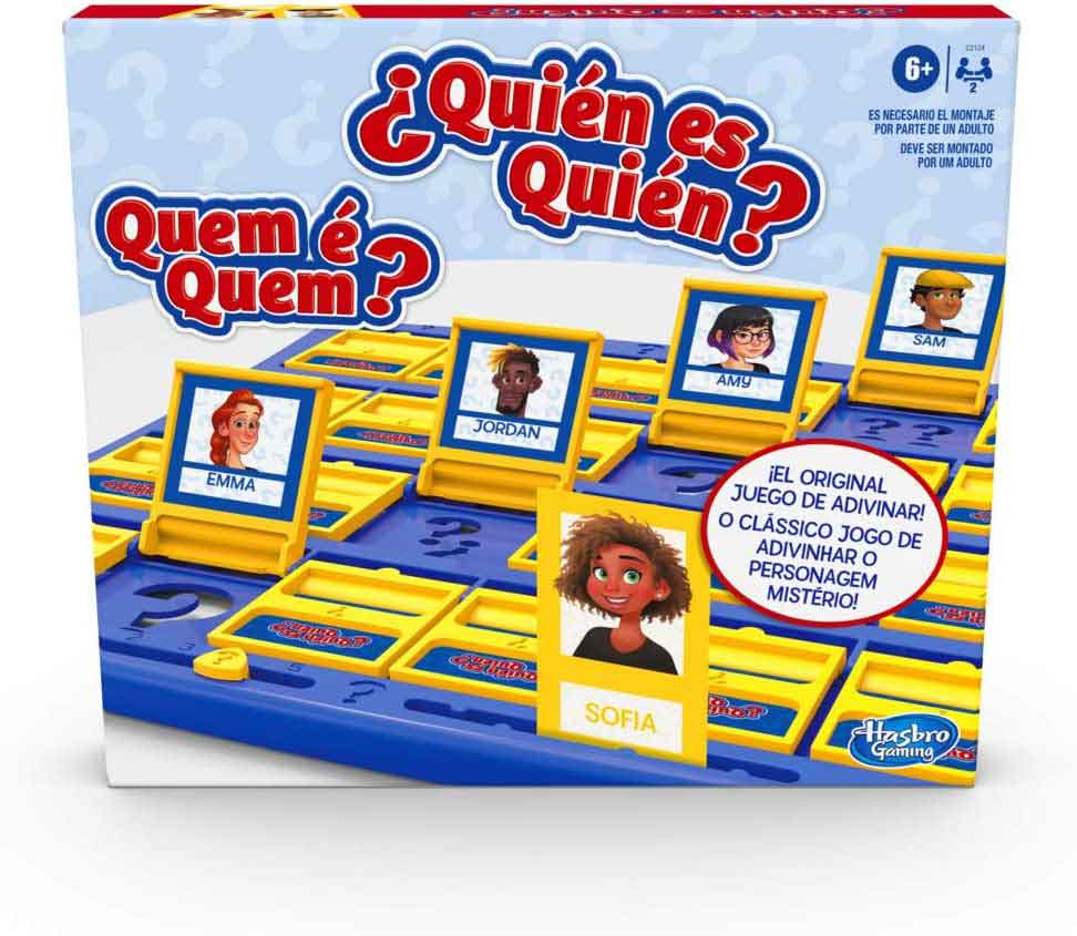 Quien-es-quien juegos de mesa clásicos para niños - quien es quien