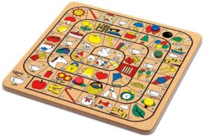 juegos de mesa clásicos para niños - oca - componentes