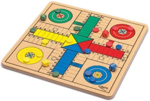 juegos de mesa clásicos para niños - parchis - componentes